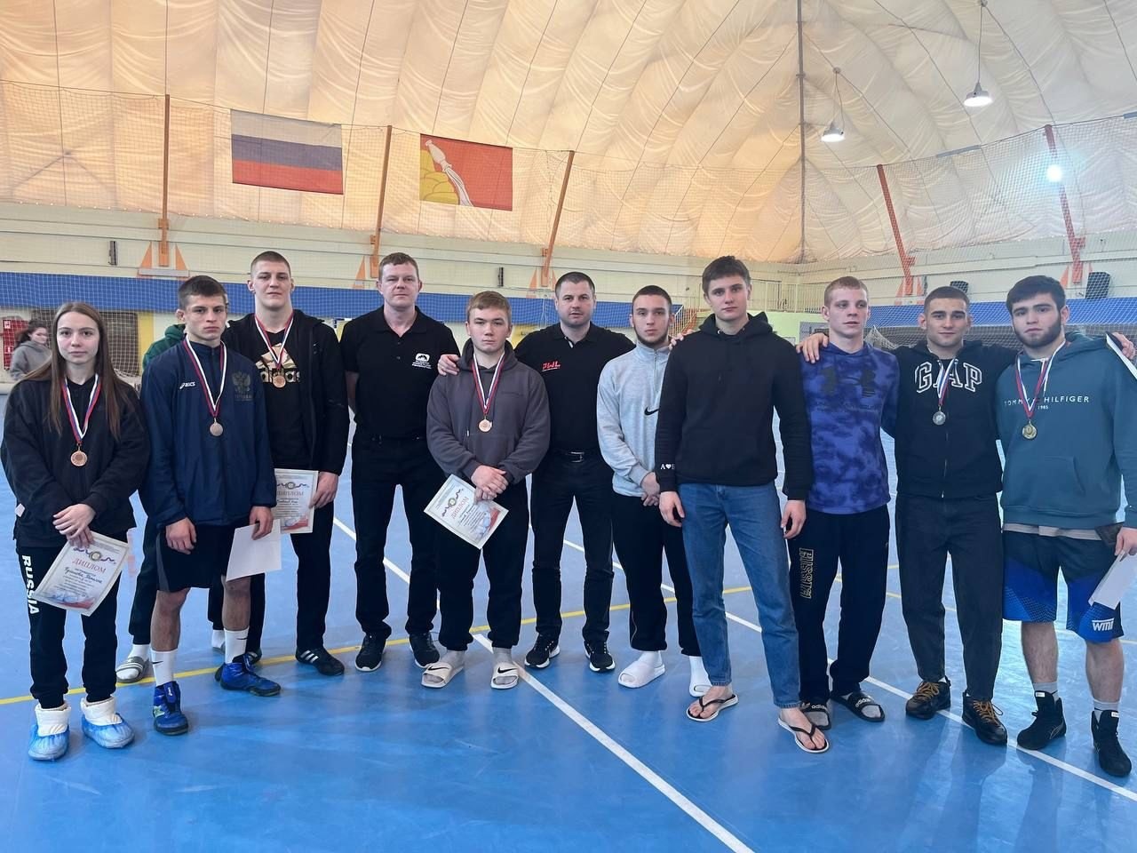 Сборная команда Брянской области приняла участие в первенстве ЦФО до 21 года 